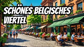 Entdecke das schöne Belgische Viertel Brüsseler Platz amp Brüsseler Straße in Köln DE  4K Walk [upl. by Davide]