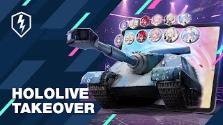 From Streams to Screens hololive Conquer WoT Blitz [upl. by Nwahsit]