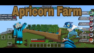 I am making The Apricorn Farm in Minecraft Pokebedrock Server [upl. by Gerhardine]