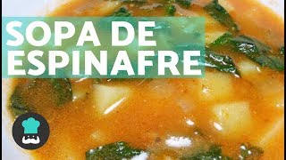 Sopa de batata com espinafre  Fácil  Deliciosa [upl. by Neladgam148]