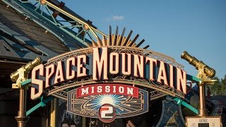 Space Mountain Mission 2  Disneyland Paris [upl. by Hanid220]