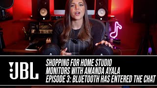 How to Shop for Studio Monitors with Amanda Ayala and JBL 104BT Episode 3 [upl. by Aiz]