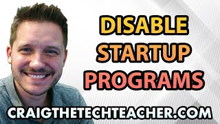 Disable Startup Programs In Windows Vista 2022 [upl. by Allegra]