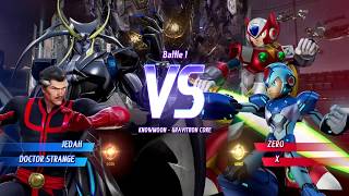 MARVEL VS CAPCOM INFINITE Jedah AltDoctor Strange Alt Gameplay In Arcade Mode [upl. by Airotnes670]