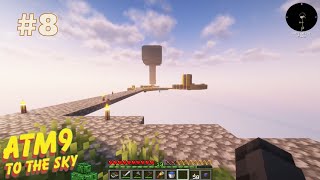 Coletando FRUTOS da MOB TRAP  Minecraft ATM9 To the Sky  Ep 8 [upl. by Ardrey]