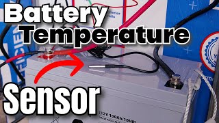 How To Install Battery Temperature Sensor Solar Charger Easy Simple [upl. by Sueddaht]