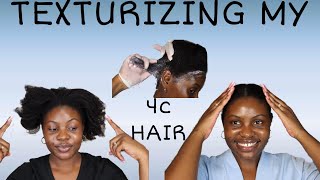 I Did itI Texlaxed My Four Years 4C Natural HairAnd This Happened😱  SOUTH AFRICAN YOUTUBER [upl. by Lauree]