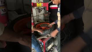 GameChanger Easy Metzeler Tourance Tire Change for Your KTM ⚡️ flattracking tourance motoframe [upl. by Yunfei]