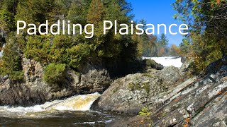 Paddling Plaisance Plaisance National Park Rivière de la Petite Nation and Chutes du Plaisance [upl. by Marcelia]