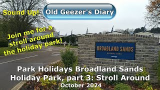 Park Holidays Broadland Sands Holiday Park part 3 Stroll Around October 2024 [upl. by Bihas300]