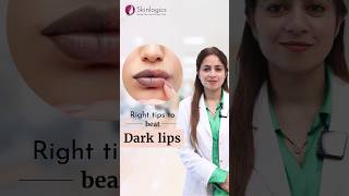 How to treat Dark Lips  Lighten Dark Lips  Skinlogics Clinic  Dr Vandana Malik shorts ytshort [upl. by Hsirt357]