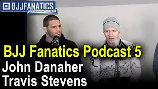 BJJ Podcast 5  John Danaher amp Travis Stevens  History Of Juji Gatame [upl. by Amej]