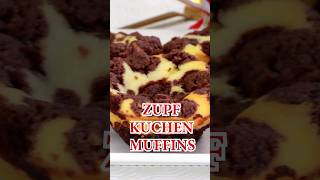 Leckere ZUPFKUCHEN MUFFINS shorts [upl. by Annodal]