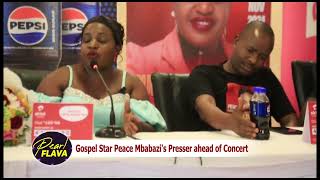 GOSPEL STAR PEACE MBABAZI KYAMUKONGWIERE HOLDS A PRESS CONFERENCE FOR HER UPCOMING SHOW AT SERENA [upl. by Flemming]