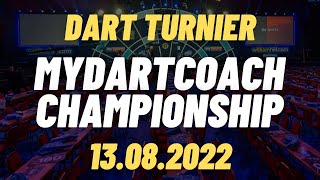 MyDartCoach Championship 2022  Dart Turnier für DICH  Sei dabei [upl. by Erdnua136]