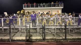 Camden high school marching band400 degreez 11824 [upl. by Alyakcim]