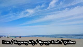 Korea  Gangneung City  Gyeongpo Beach  Ojukheon  Tourist City and Historic Places [upl. by Navoj]