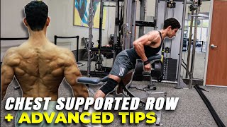 Chest Supported Dumbbell Row  COMPLETE GUIDE  Best Tips [upl. by Nyroc]