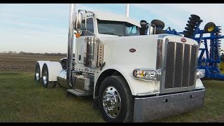 Machinery Pete TV Show  2017 Peterbilt 389 Glider Day Cab Semi Sells on Chillicothe MO Farm Sale [upl. by Everett63]