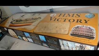 Caldercraft HMS Victory Unboxing [upl. by Ciapas]