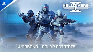 Helldivers 2  Warbond Polar Patriots Trailer  PS5 amp PC Games [upl. by Norag]