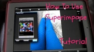 How To Use Superimpose  Tutorial Ipad Version [upl. by Ahsiekyt458]