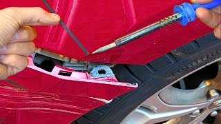 Car Bumper Repair by Yourself at Home [upl. by Raney942]