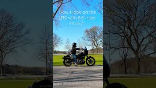 How a 5’7” rider looks on the Low Rider S with 85” pullback riser [upl. by Locin193]