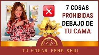 ✔7 Cosas que NO debes tener BAJO la CAMA 🛏️ porque BLOQUEAN tu ABUNDANCIA 💰 [upl. by Enyamert]