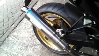 CBR 250  Moriwaki Exhaust [upl. by Nelhsa]