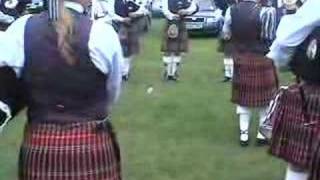 Grampian Police pipe band [upl. by Ainadi]