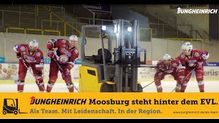 Outtakes Jungheinrich Moosburg steht hinter dem EV Landshut [upl. by Ayokahs]