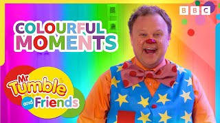 Colourful Moments 🌈  Mr Tumble Learning Marathon  Mr Tumble and Friends [upl. by Jemie849]