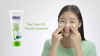 AikenTeaTreeOil Cleanser Naturally Fights Acne for AcneFree Skin [upl. by Cotsen684]