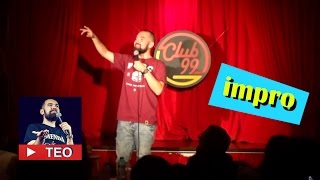 Medicina si design show improvizat 100  Teo StandUp Comedy Official [upl. by Assiron433]