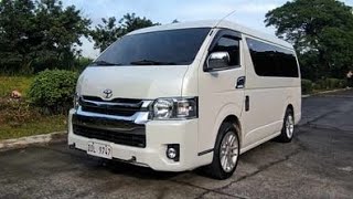 2016 TOYOTA HIACE GL GRANDIA AUTOMATIC DIESEL  VALENZUELA [upl. by Nollahp]