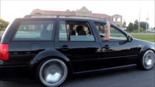 MK4 JETTA WAGON STANCED [upl. by Notslar]