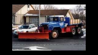 Military Deuce amp A Half 25 Ton amp 5 ton Trucks WSnow Plows [upl. by Courtney354]