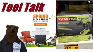 Tool Talk  Discussing Spring Black Friday Deals Milwaukee Ridgid Ryobi and Grills [upl. by Airalednac]