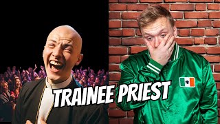 Trainee Priest At Comedy Show  Irish Comedian Crowd Work comedy [upl. by Elenore413]