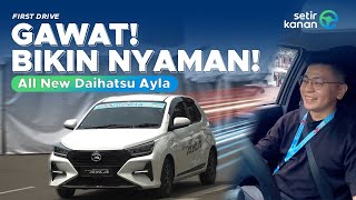 COCOK BUAT HARIAN  DRIVING EXPERIENCE ALL NEW DAIHATSU AYLA  SETIR KANAN  GJAW 2023 [upl. by Ahso]