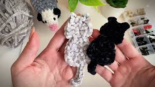 How to Crochet a Cat Keychain Simple and Easy Crochet Tutorial for Crochet Beginners [upl. by Talanta27]