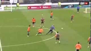 Still got it Zinedine Zidane magic on Real Madrid training [upl. by Marni]