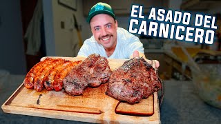 El Asado del Carnicero🔥👌🏻Económico y Delicioso todo por 15 lucas [upl. by Durstin]