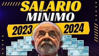 AUMENTO do Salário mínimo 2024 Aposentados e Pensionistas do INSS 2024 [upl. by Etnuahc]