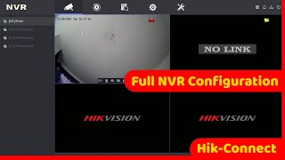 HikVision NVR Setup Including HikConnect NEW [upl. by Maretz607]