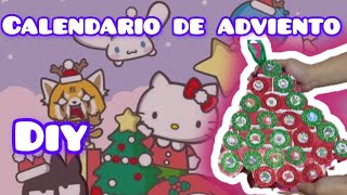 COMO HACER CALENDARIO DE ADVIENTO 🎄📅 ES MUY LINDO😍🎄🎁 [upl. by Peih]