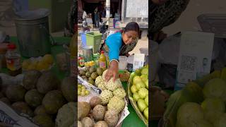 The Moat Popular Custard Apple Indian Street food shorts [upl. by Fortier]