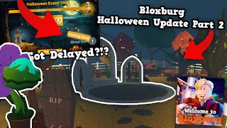 The 2nd Part Of The Halloween Update Is Out Minigame Delayed [upl. by Somisareg]