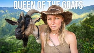 Giving Up Modern Life to Become a Goat Herder in Montana [upl. by Kcinnay645]